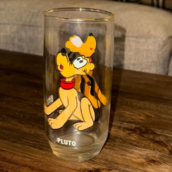 VTG Pepsi/Mickey Mouse/Walt Disney World Themed Drinking Glass Tumbler PLUTO - Picture 2 of 16